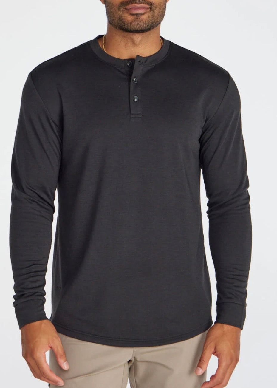 Comfort Wool Long Sleeve Henley