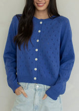 Dara Pointelle Cardigan