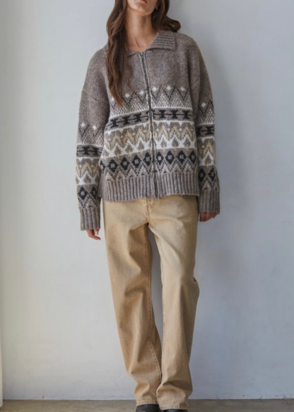 Willa Zip Up Cardigan