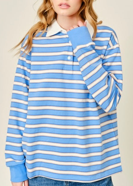Benny Stripe Polo