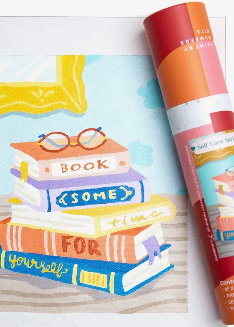 Book Some Time Paint by Numbers Kit