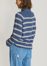 Striped Contrast Sweater