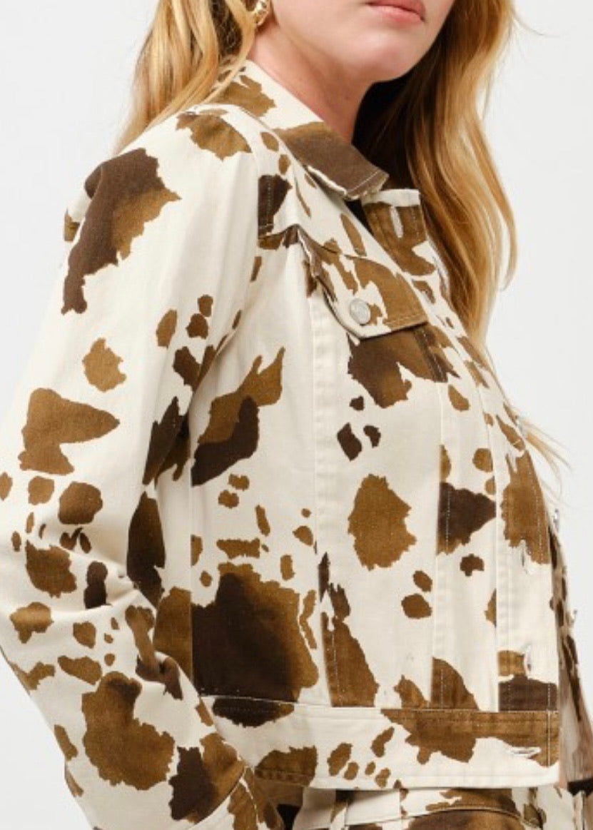 Zinnia Printed Jacket