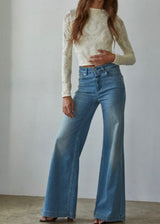 Emily Jacquard Fishnet Layering Top