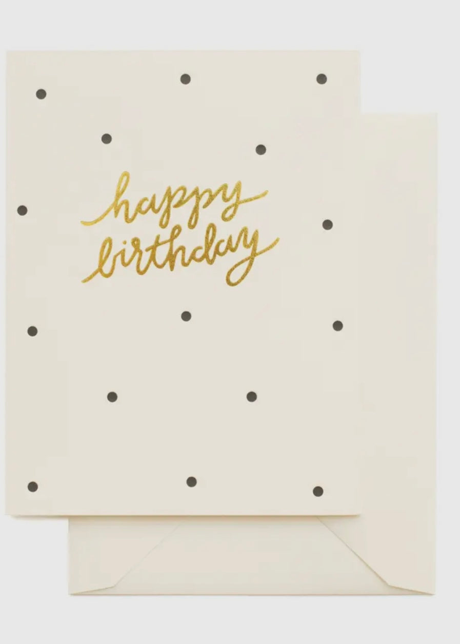 Dotty Birthday Card