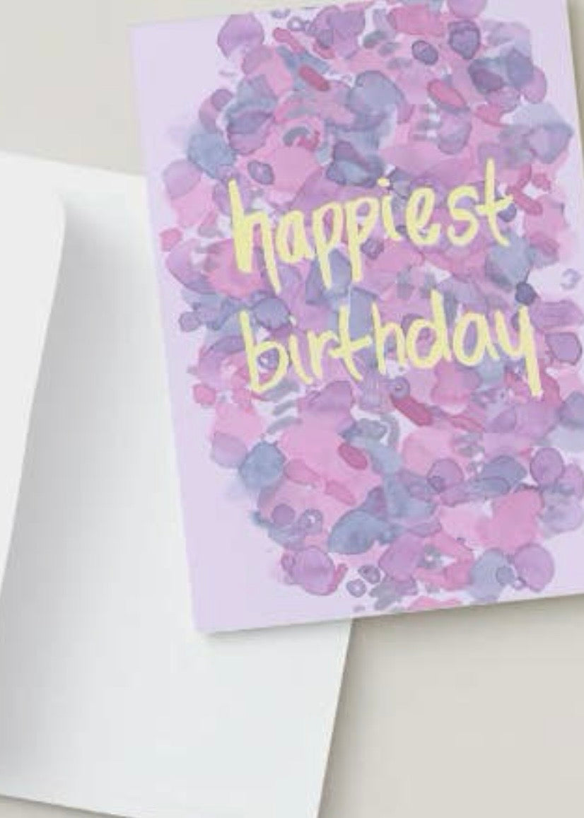 Happiest Birthday Blooms Card