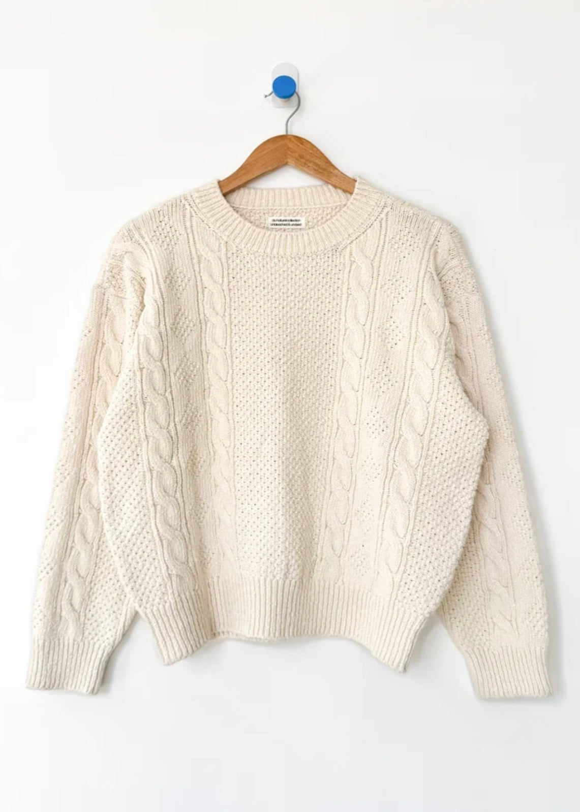 *pre-order Cotton Fisherman Sweater