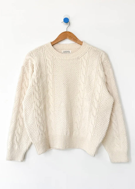 *pre-order Cotton Fisherman Sweater