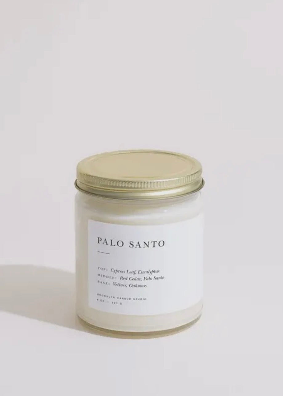 Palo Santo Jar Candle