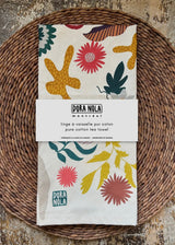 Stories Light Tea Towel