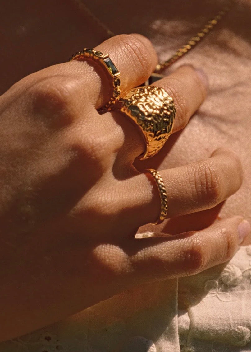 Laurel Crown Ring