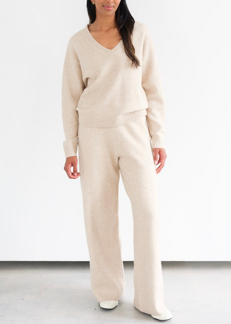 V Neck Boxy Sweater