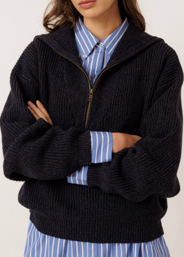 Half Zip Knit
