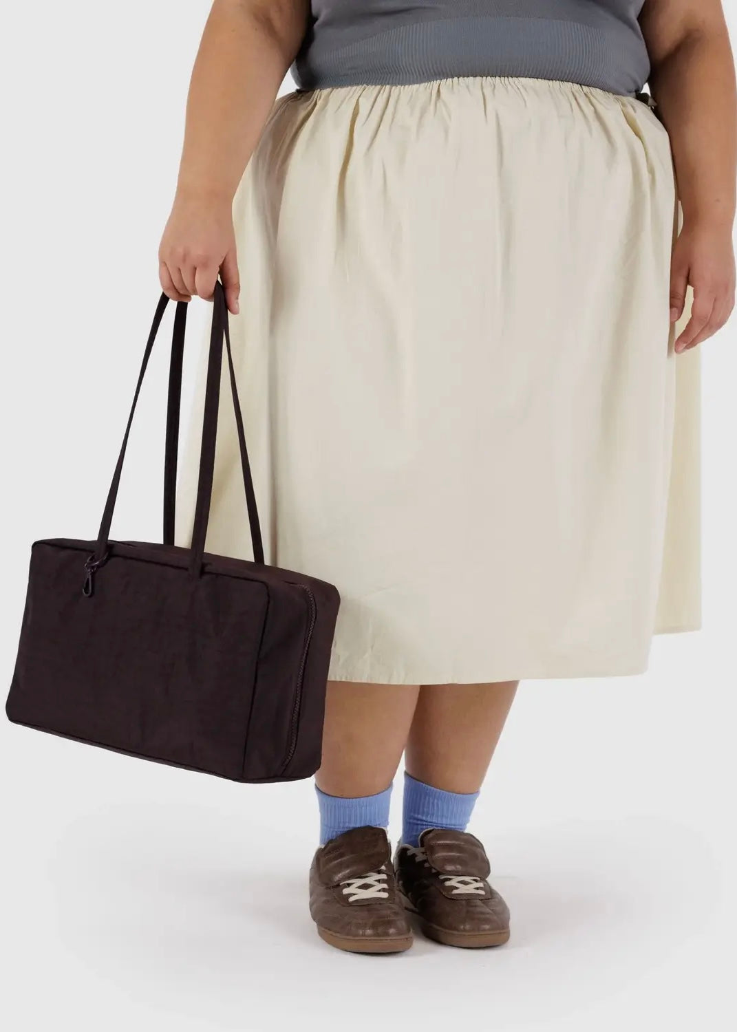 Medium Nylon Bowler Bag