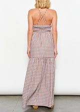 Paloma Gingham Maxi Dress