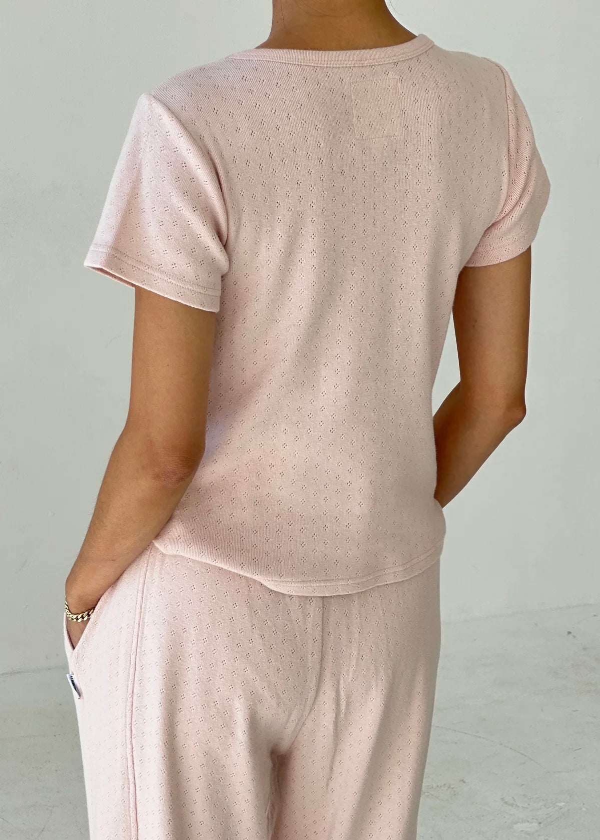 Pointelle Babe T-Shirt