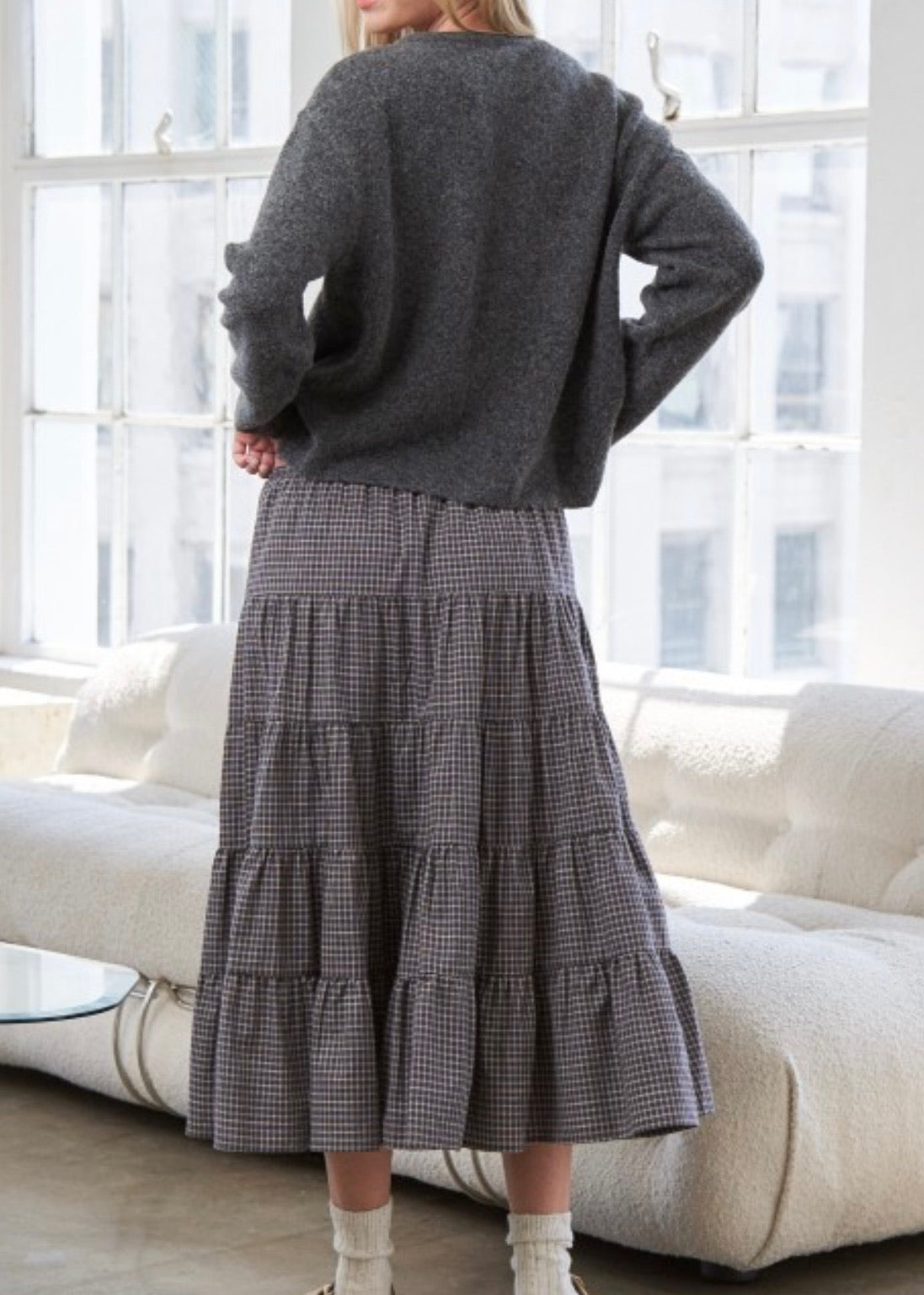 Lovie Heart Button Cardigan