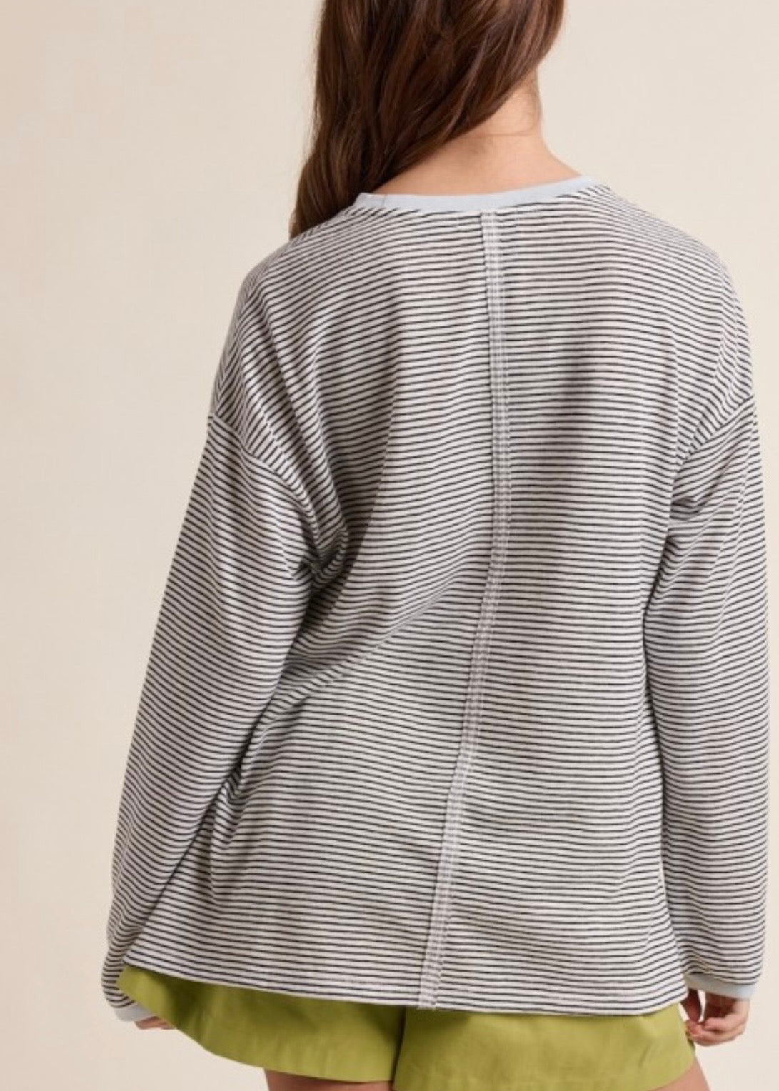 Good Morning Stripe Top