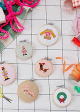 Apres Ski Christmas Sweater Cross Stitch Kit