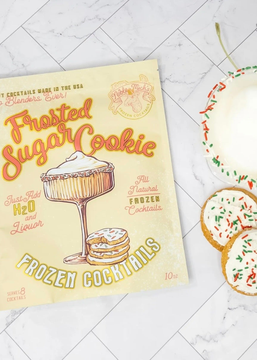 Frosted Sugar Cookie Frozen Cocktail