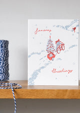 Seasons Greetings | Holiday | Letterpress Card