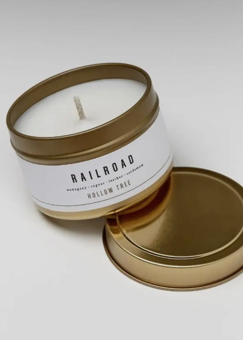 Railroad Candle Tin - 4 oz