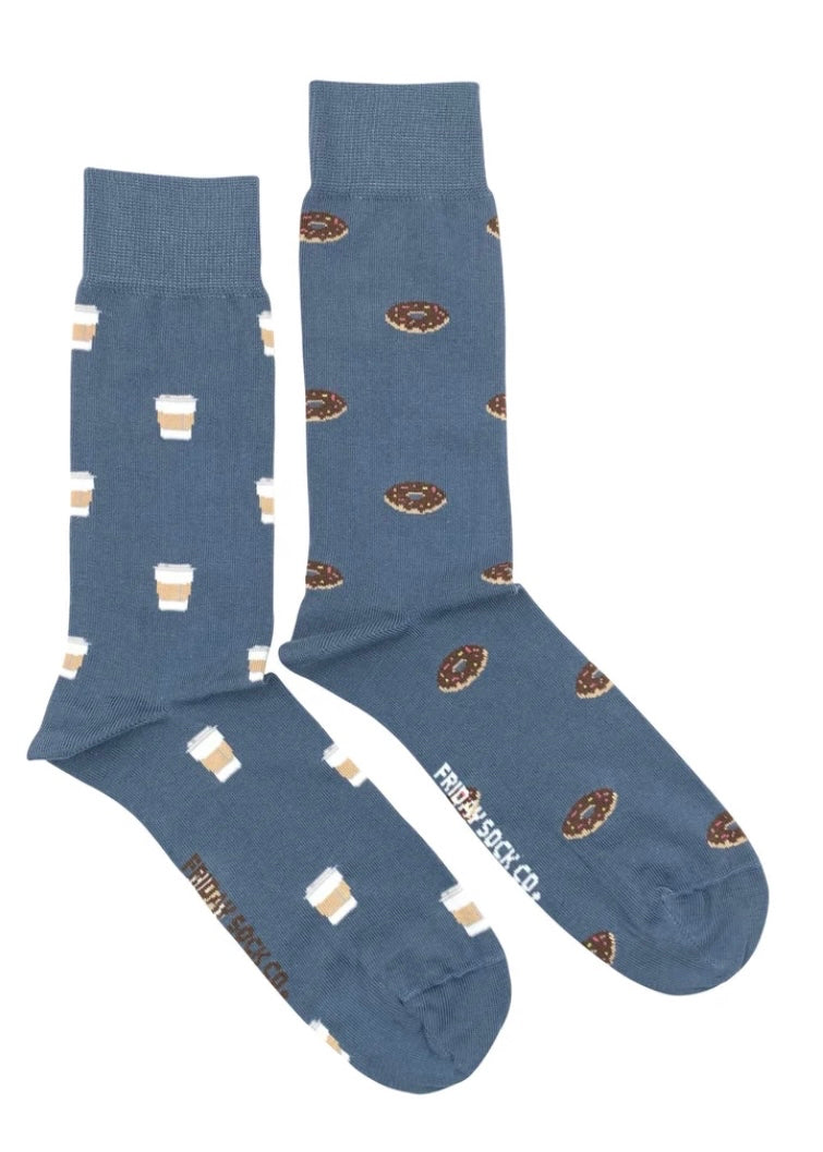 Coffee & Donut Socks