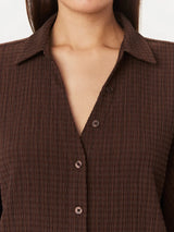 The Crinkle Textured Blouse