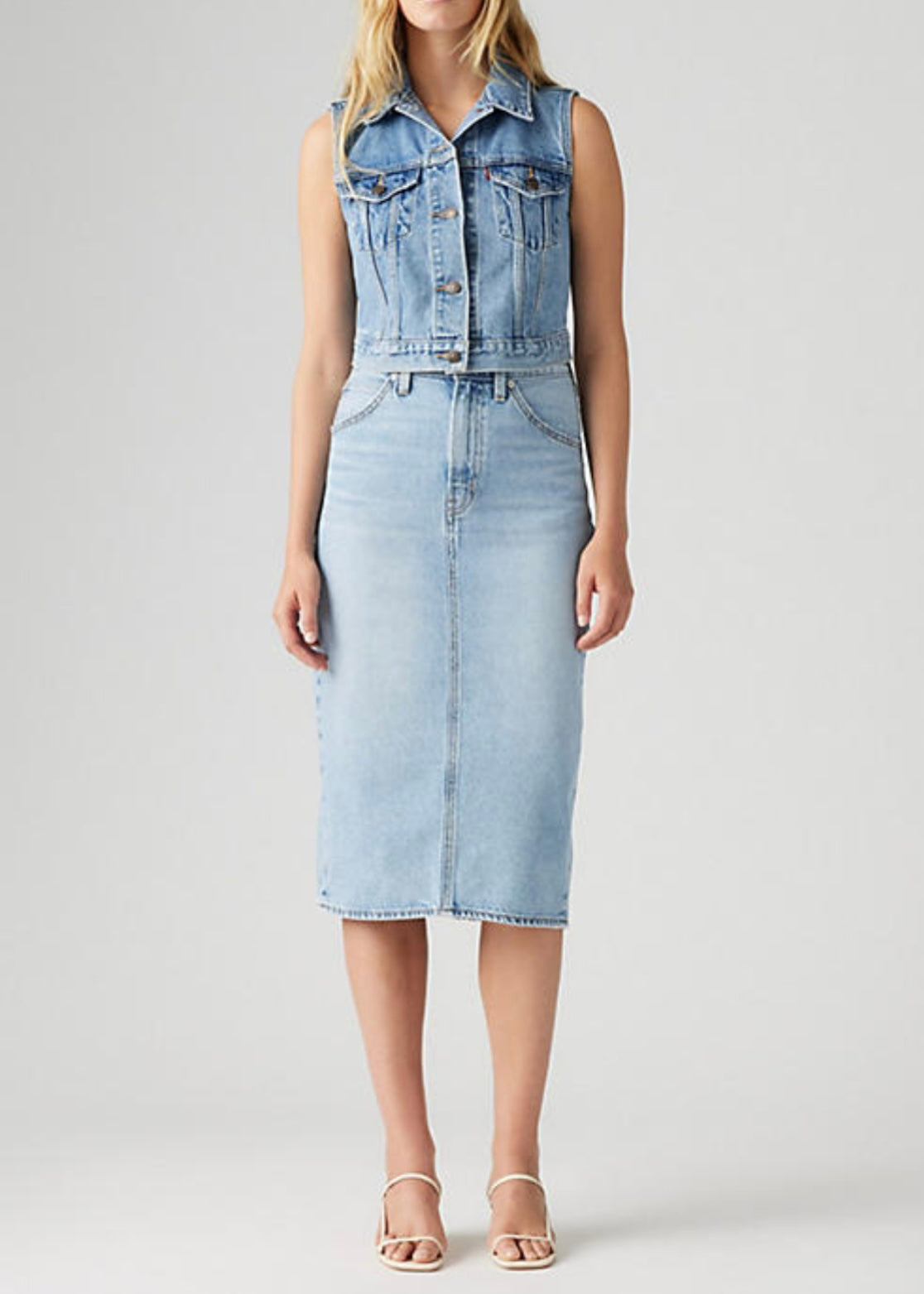 HR Back Slit Skirt