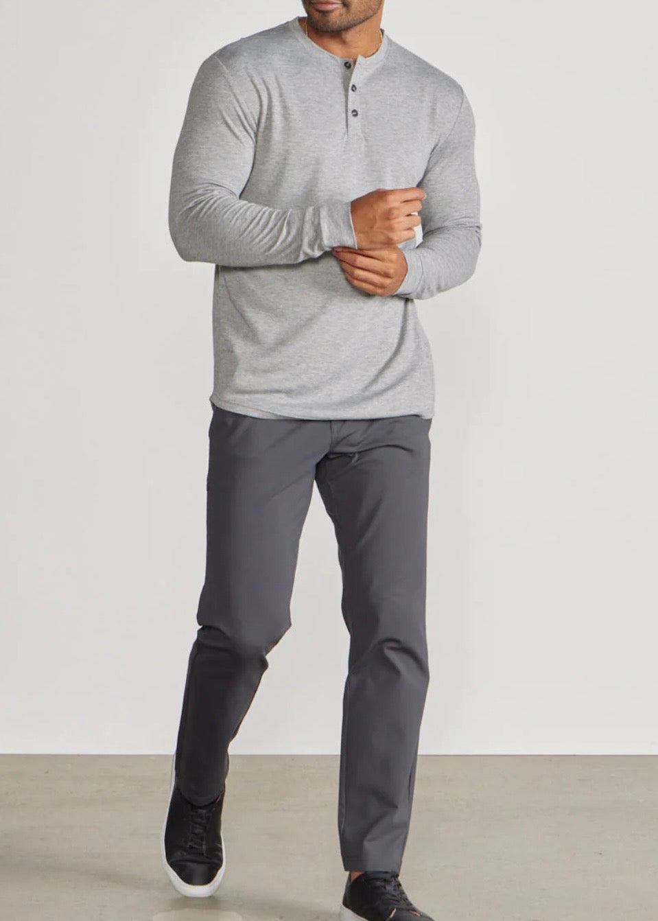 Comfort Wool Long Sleeve Henley