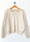 *pre-order Abby Cotton V-Neck Sweater