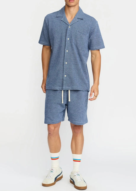 Short-sleeved Cuban Shirt / 3228