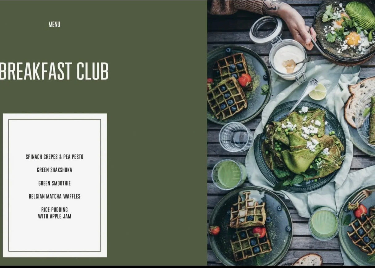 Menu – Recipes For Shared Moments
