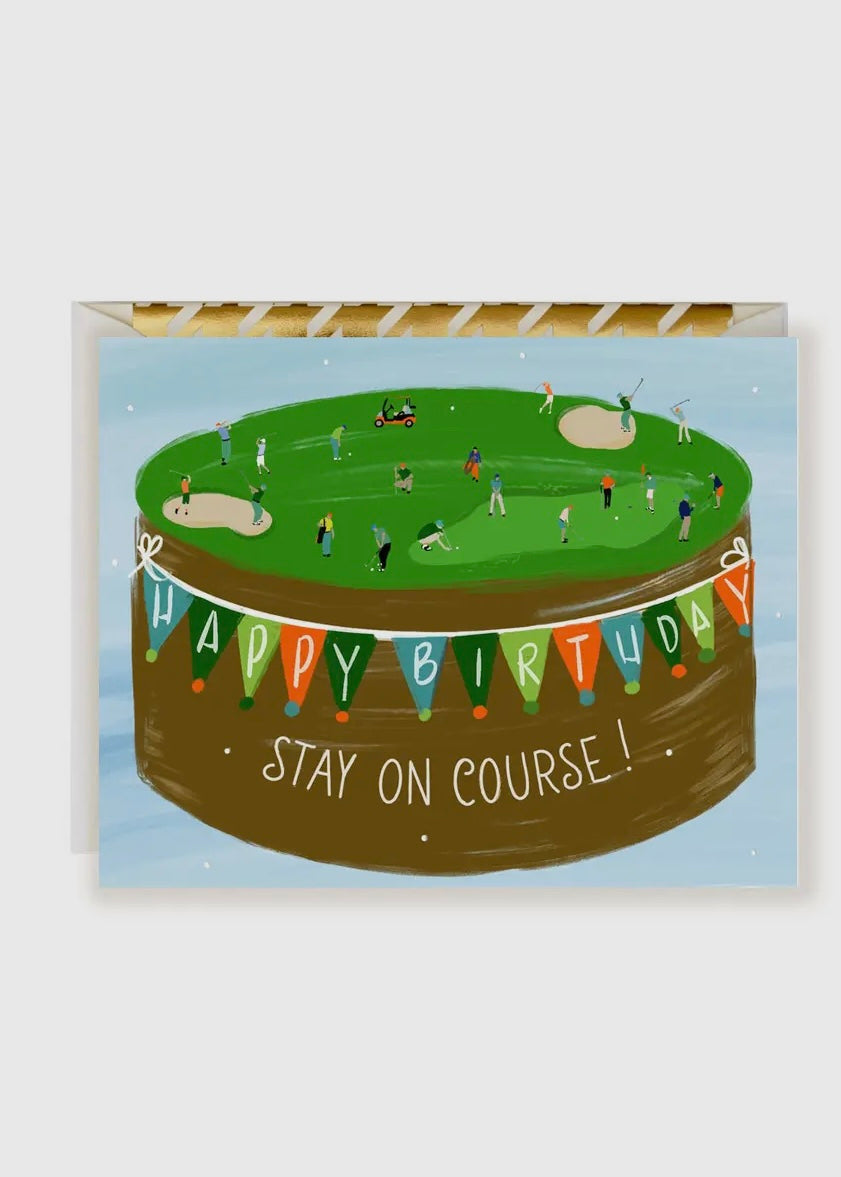 Golf Course Card