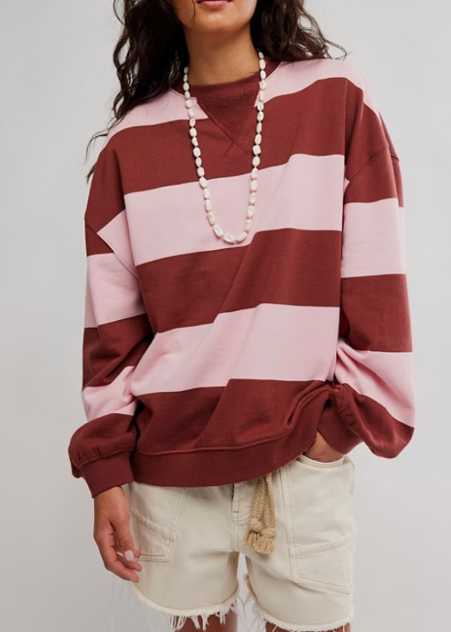 Classic Stripe Crew