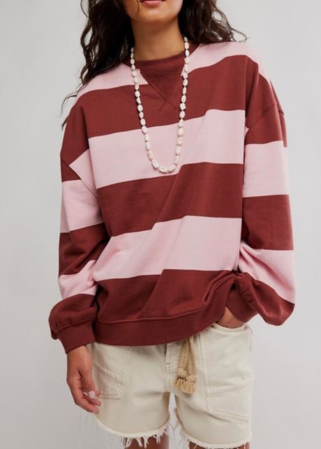 Classic Stripe Crew