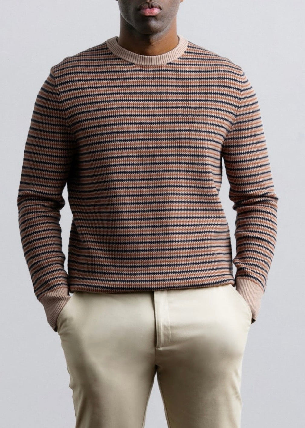 Broken Stripe Sweater