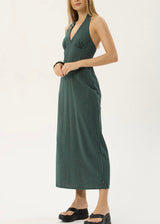 Alexa Seersucker Maxi Dress
