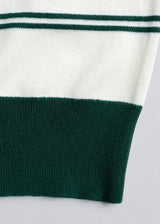 Stripe Knit Polo