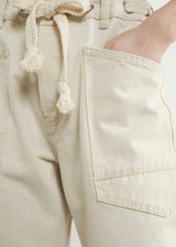 Danny Barrel Pants with Drawstring