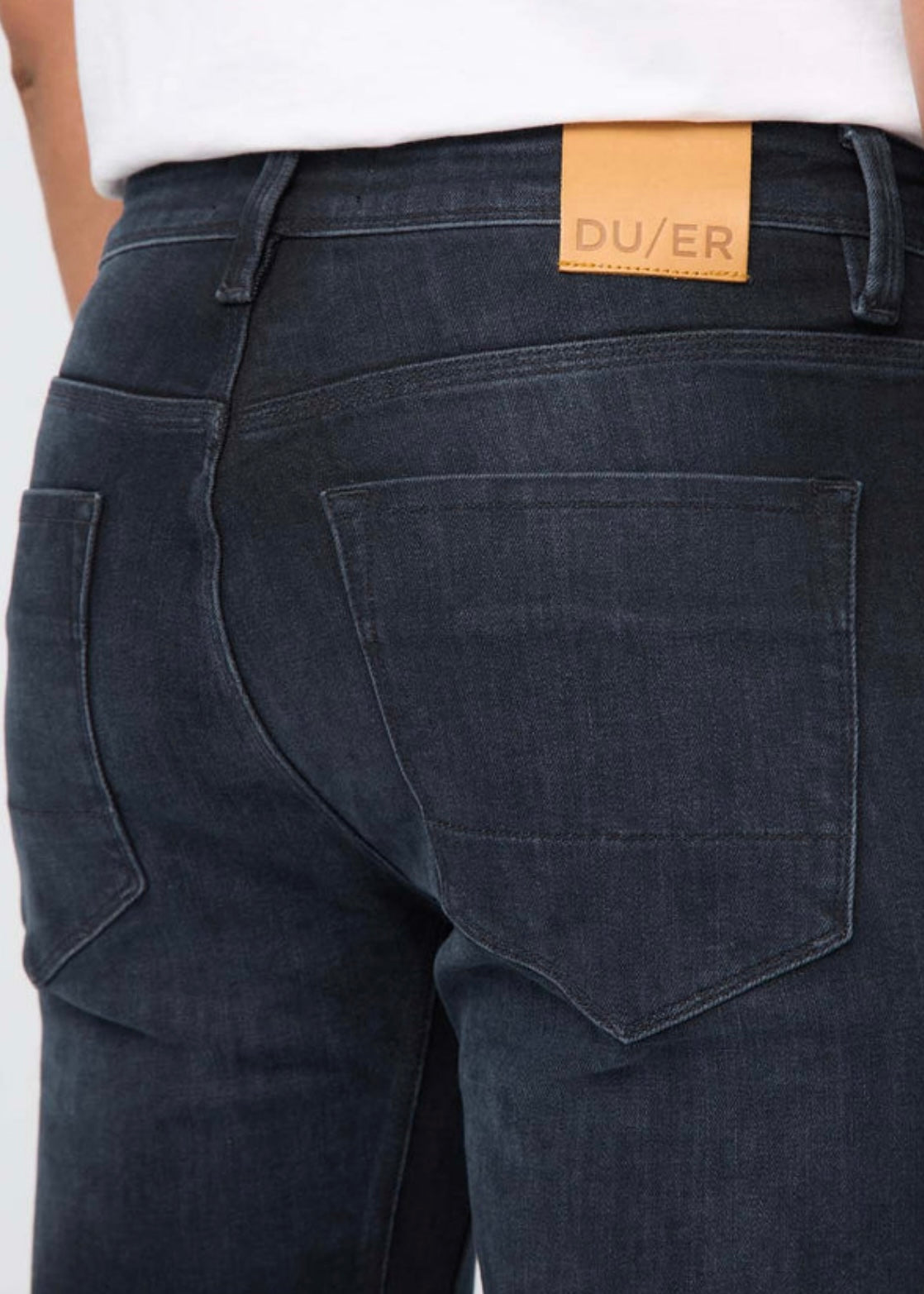 Performance Denim+ Straight - Carbon Stone
