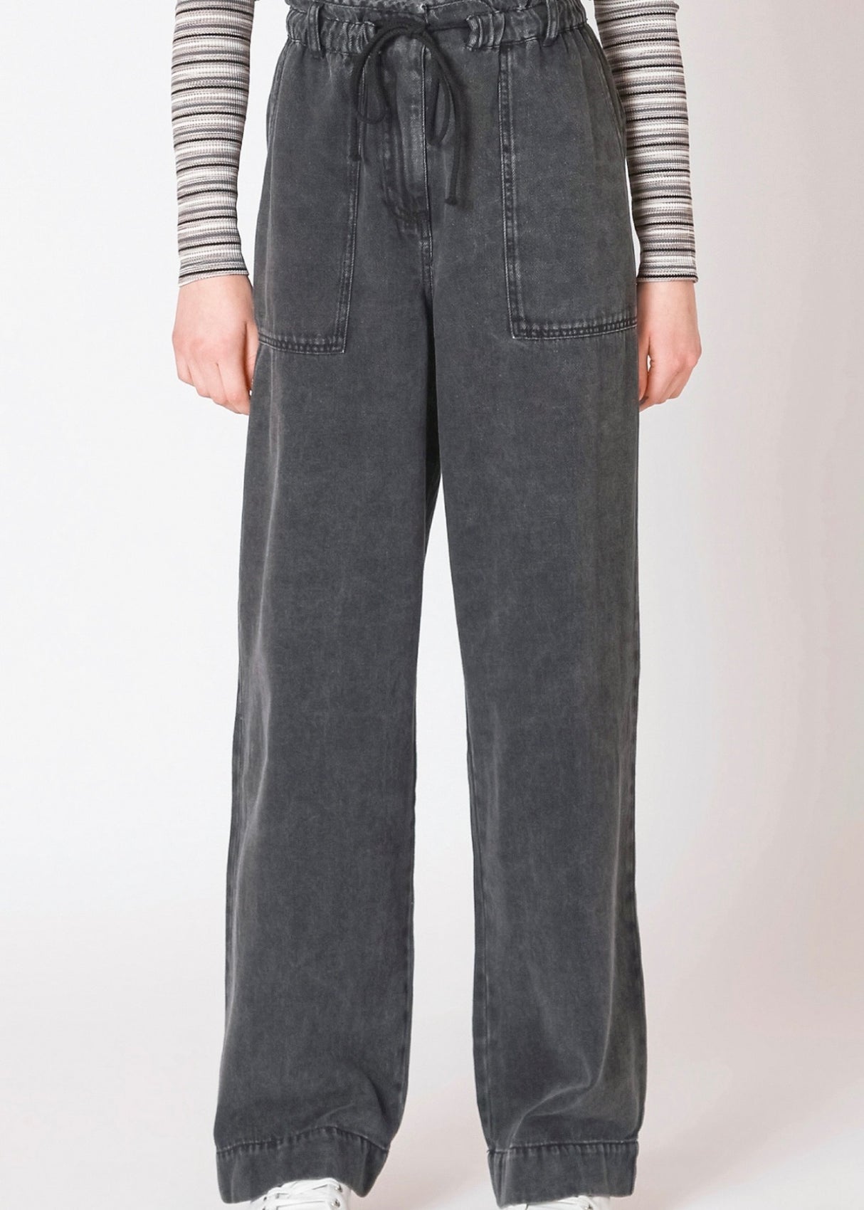 Wide Leg Denim Pant