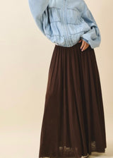 Autumn Mesh Skirt