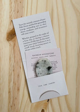 Palm Stone | Rainbow Moonstone