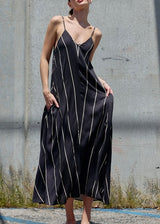 Simone Striped Midi Dress
