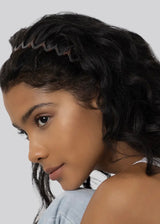 Zig Zag Headband 2pc - Black & Tort