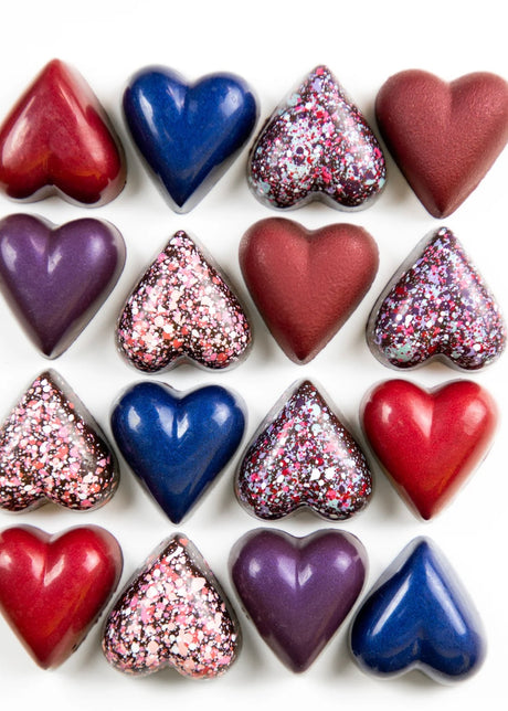 Oozy Caramel Heart Collection