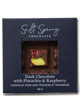 Dark Chocolate Raspberry Pistachio Peekaboo Bar