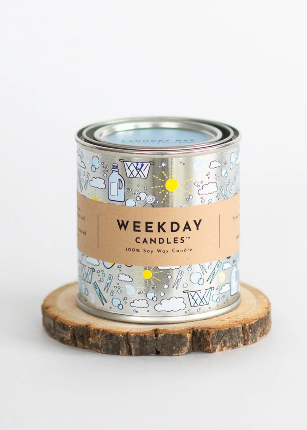 Laundry Day Paint Tin Candle