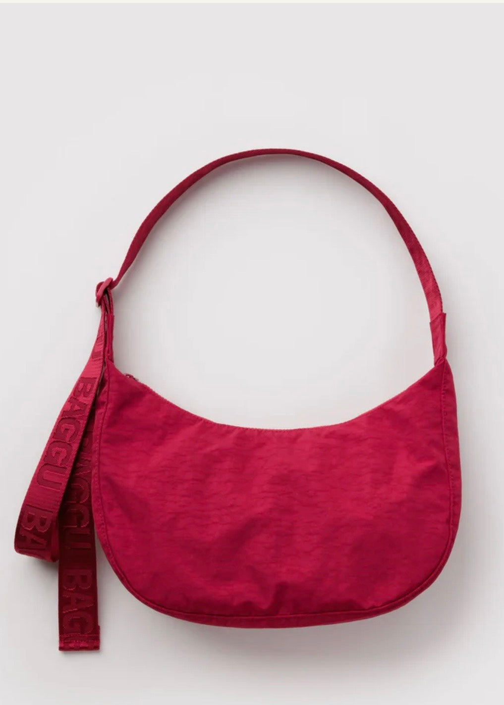 Medium Nylon Crescent Bag